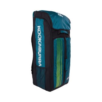 2024 Kookaburra Pro D2000 Duffle Cricket Bag - Black/Green