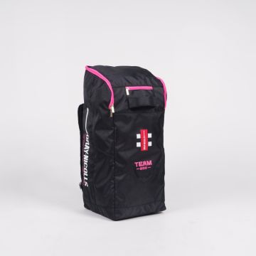 2024 Gray Nicolls Team 200 Duffle Cricket Bag - Black & Pink