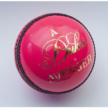 Dukes Avenger 'A' Pink Cricket Ball